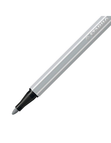  C/10 ROTULADOR STABILO PEN 68 GRIS CLARO Nº94 PUNTA 1,0MM 